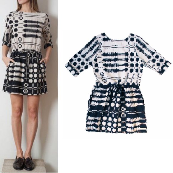 Ace & Jig Dresses & Skirts - Ace & Jig Lake Dress in Coverlet Medium